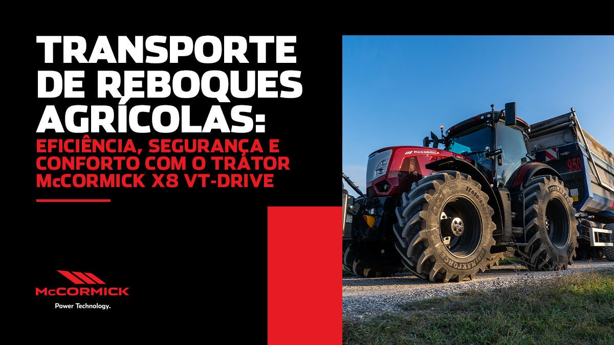 Transporte de reboques agrícolas