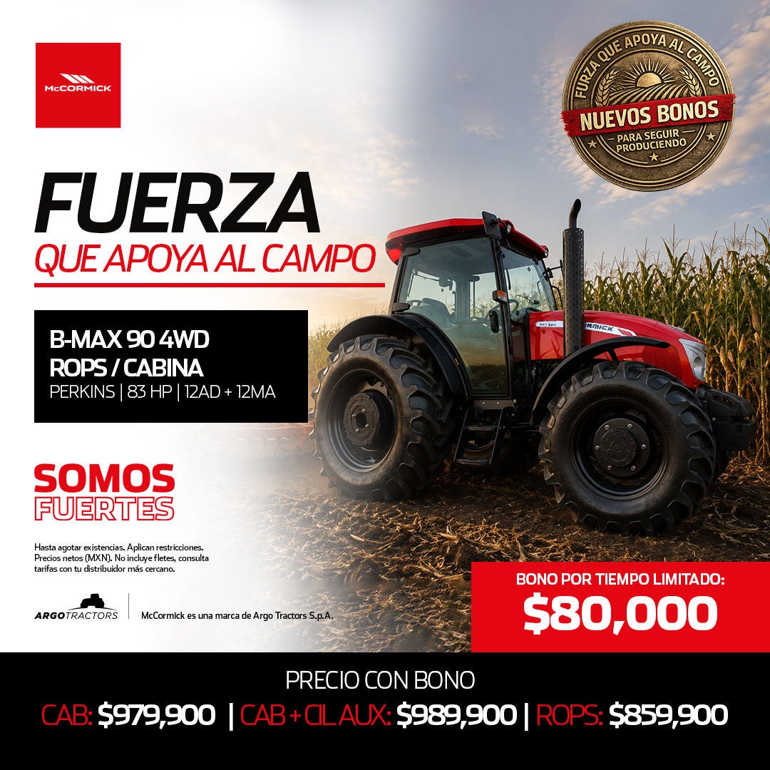 Fuerza que apoya al campo B-MAX 90