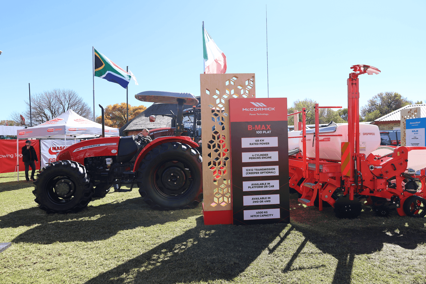 McCormick B-Max on display at Nampo 2026