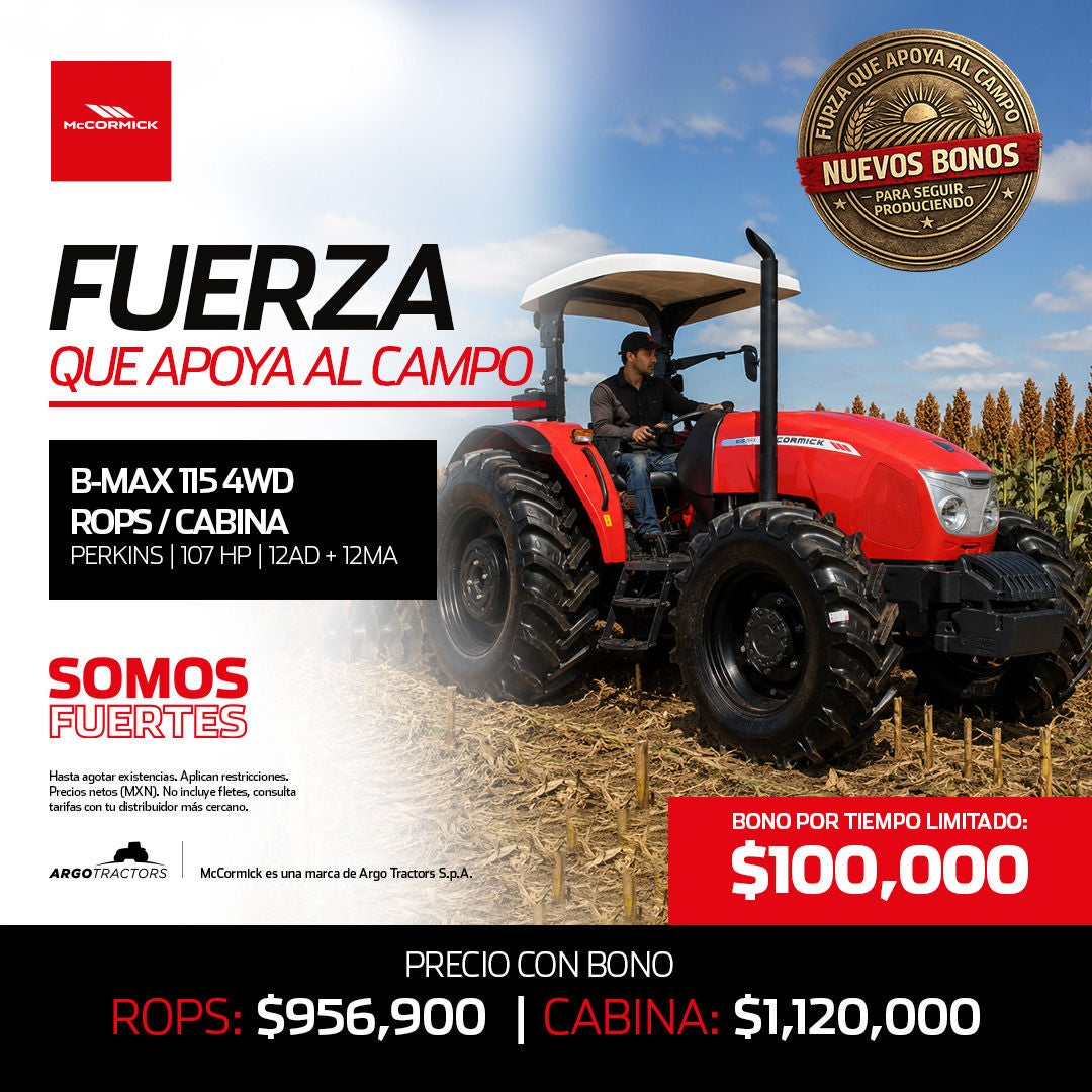 Fuerza que apoya al campo B-MAX 115
