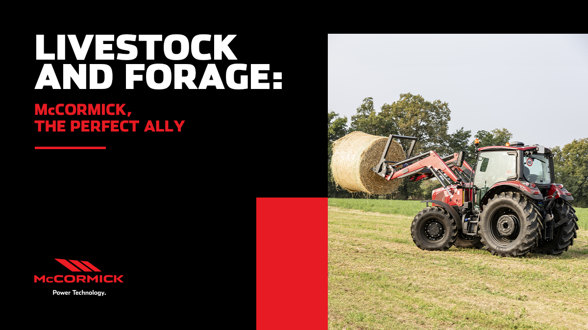 Livestock and forage: McCormick, the perfect ally