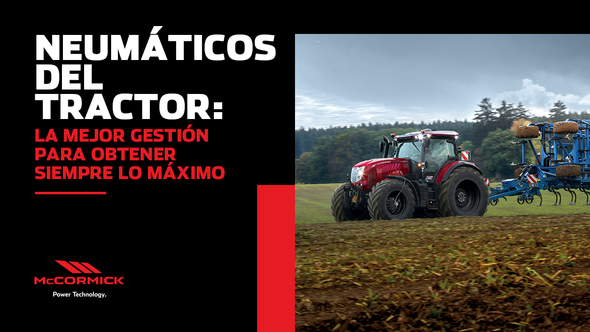 Neumáticos del tractor: la mejor gestión para obtener siempre lo máximo
