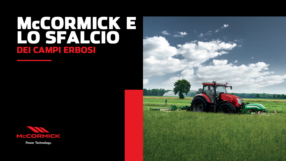McCormick e lo sfalcio dei campi erbosi