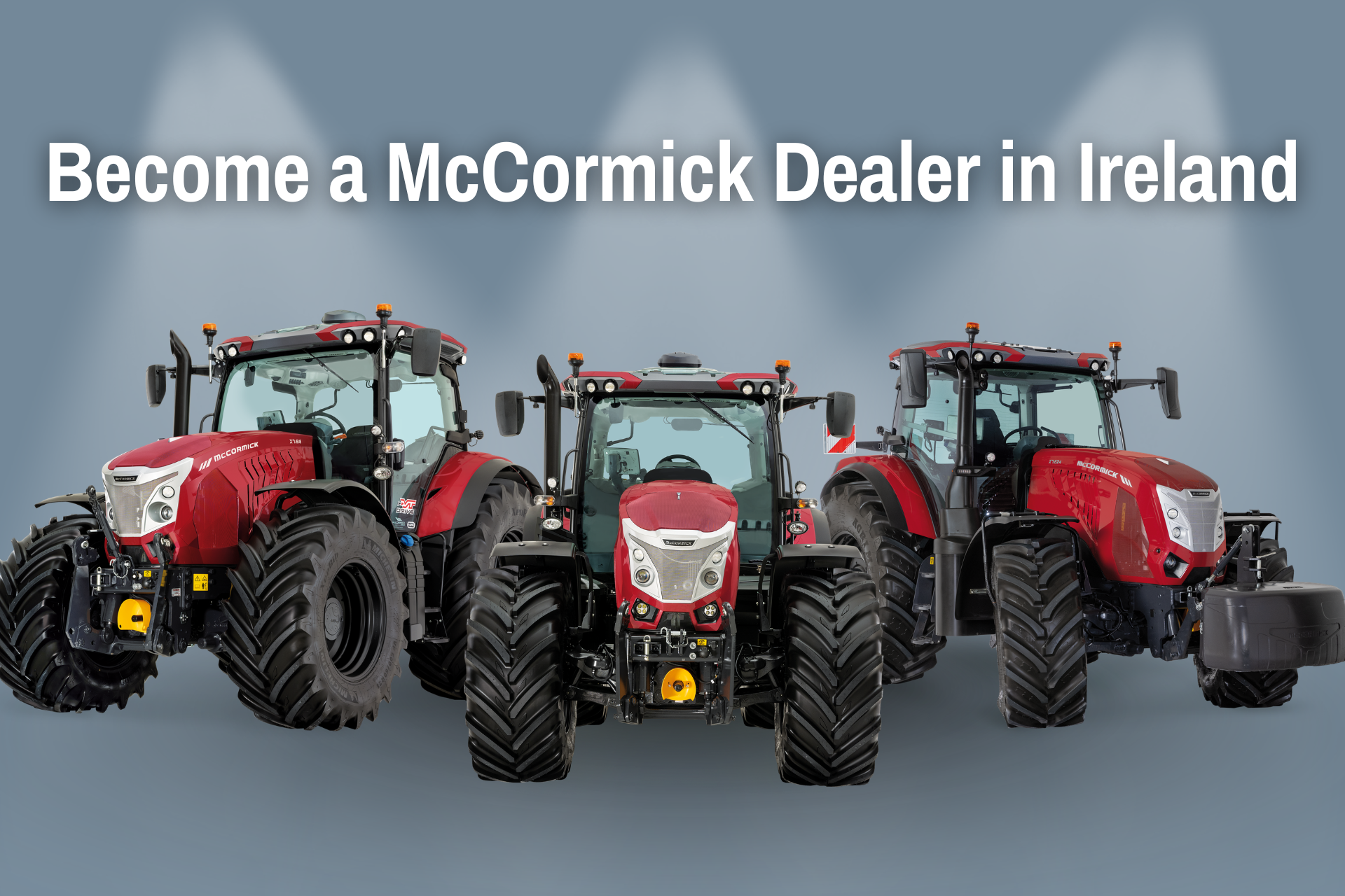 Partner with a global tractor brand