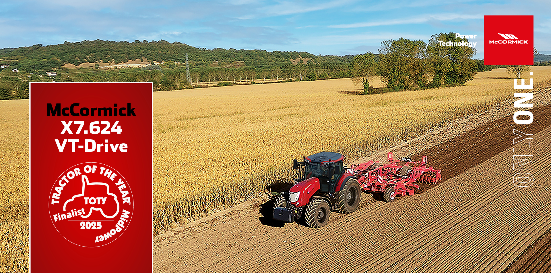 McCormick X7.6 VT-Drive is Tractor of The Year 2025 finalist