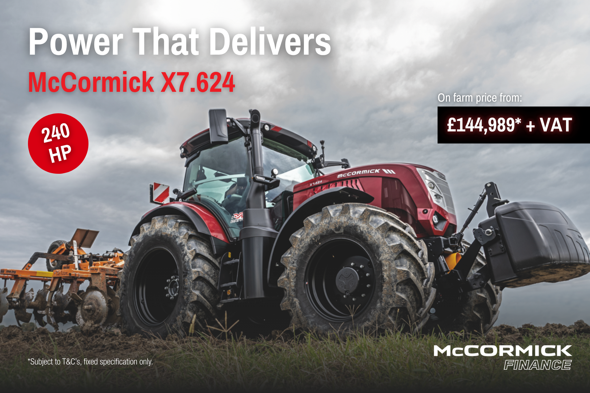 The X7.624 - Power that Delivers