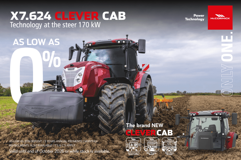 The Brand NEW X7.624 Clever Cab on Promotion!