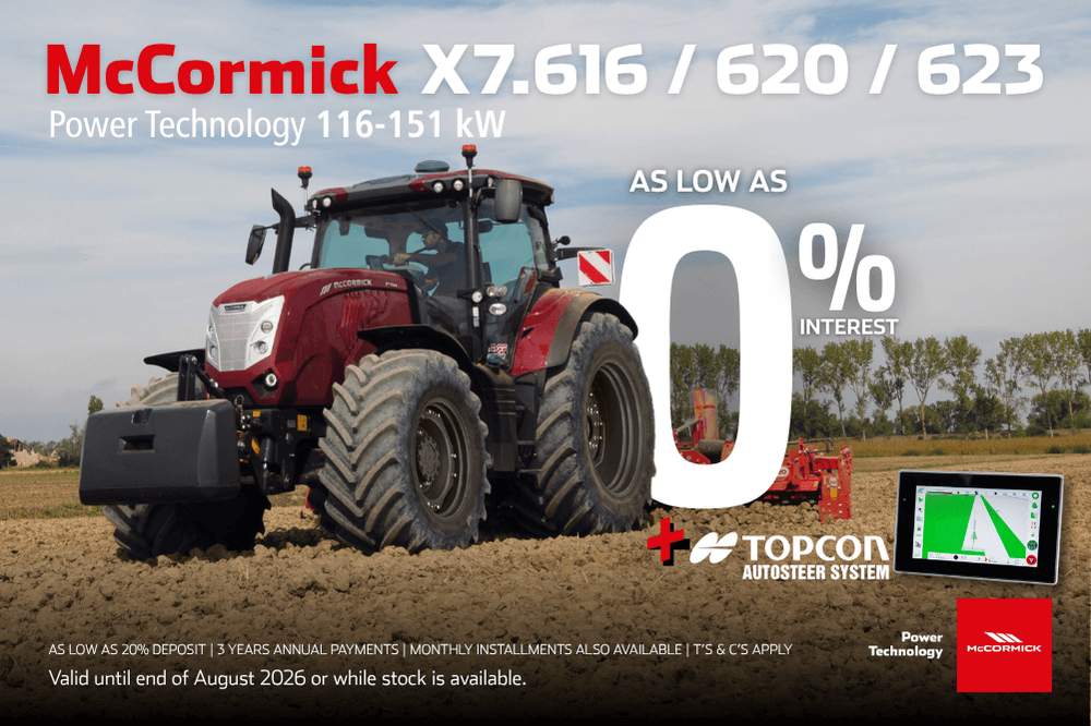 X7 Range Subvention Including TopCon AutoSteer System 